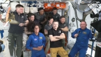 Megrkeztek a NASA rhajsai a Nemzetkzi rllomsra (vide)
