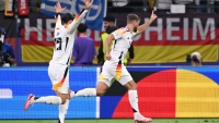 A radsban robbant Fllkrug, elcspett egy pontot Nmetorszg