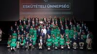 Letettk az eskt a magyar paralimpiai csapat tagjai