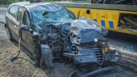 Felkavar felvtelek: kt motorost is elgzolt egy sofr