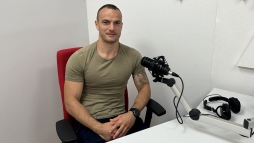 Az egyik legjobb hazai lépcsőfutó Windischmann Dávid tűzoltó főhadnagy volt a vendégünk