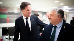 Orbán Viktor: Magyarország kész támogatni Mark Rutte jelölését a NATO-főtitkári posztra