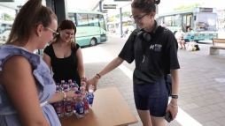 Vzosztst tartanak a nagy melegben Szigetvron