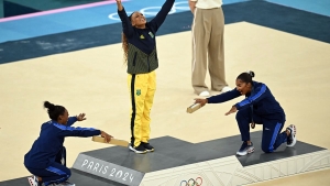 Simone Biles sz szerint leborult nagy rivlisa, Andrade sikere eltt