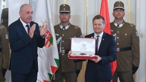 Krausz Ferenc vette t a Magyar Szent Istvn Rendet