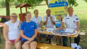 A szilasi falunapra szlltak ki a baranyai rendrsg kollgi